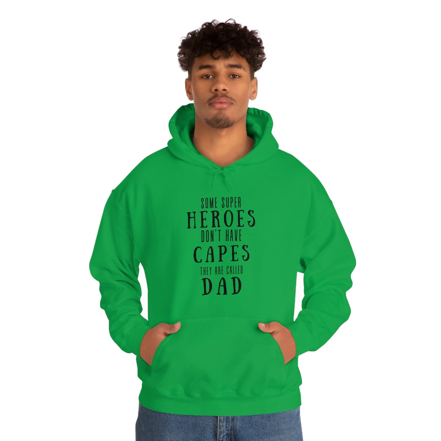 Superhero Dad | Unisex Heavy Blend™ Hooded Sweatshirt