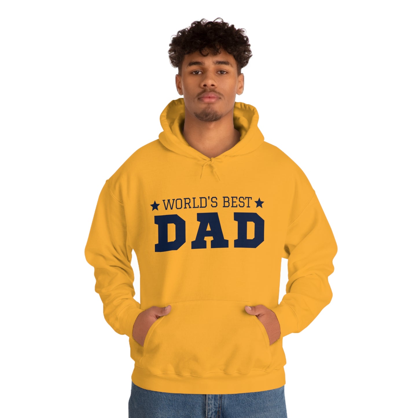 World's Best Dad | Unisex Heavy Blend™ Hooded Sweatshirt