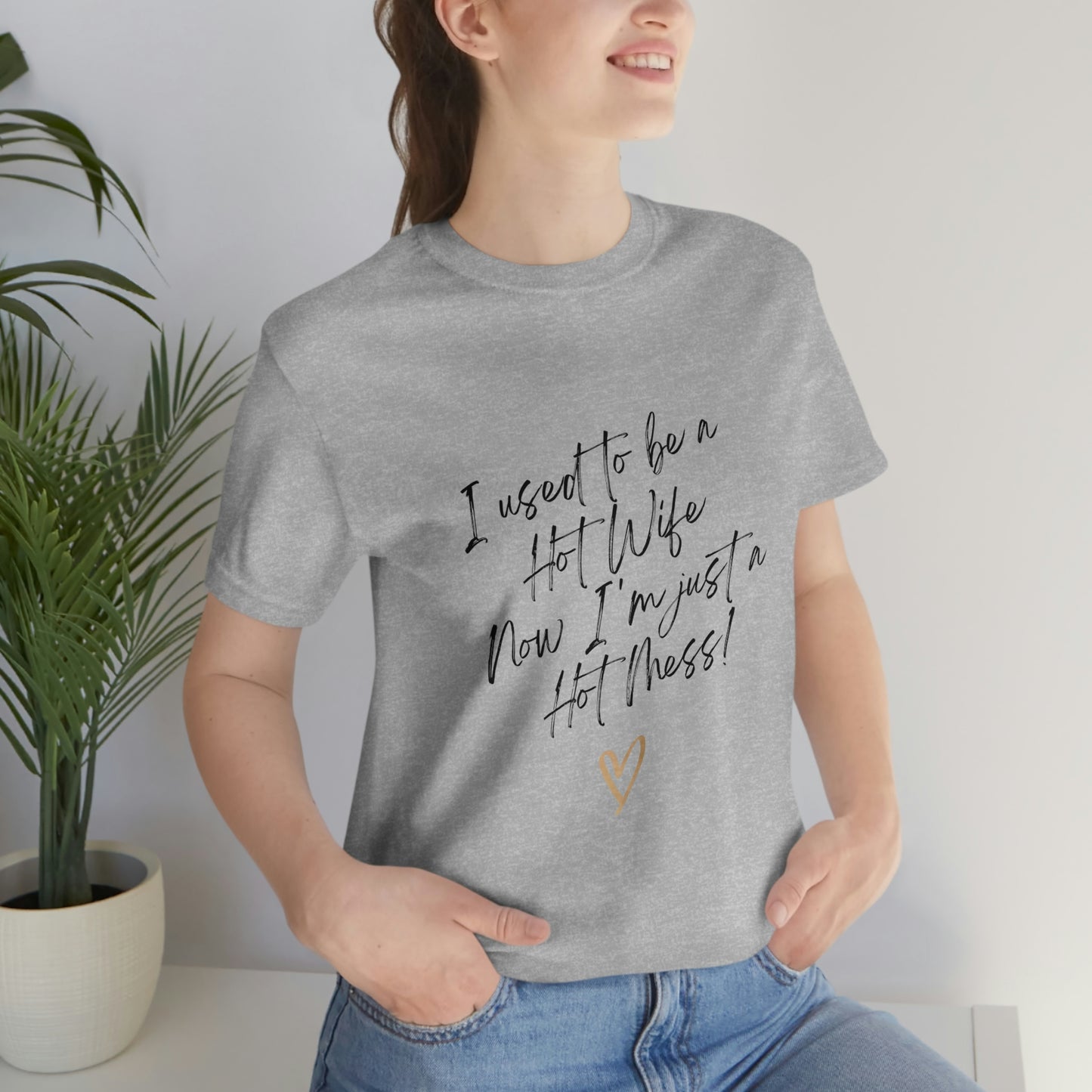 Hot Mess Jersey Short Sleeve Tee