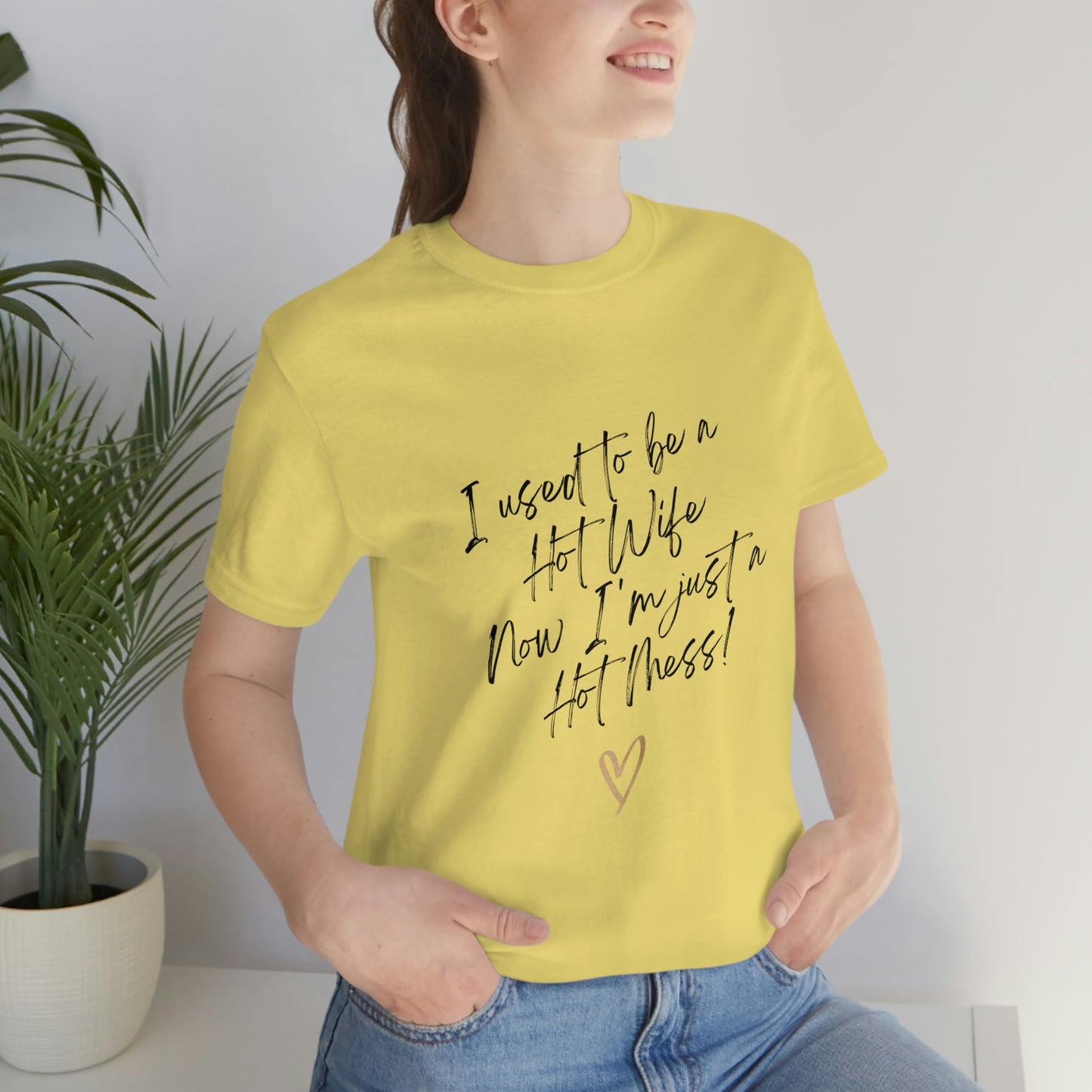 Hot Mess Jersey Short Sleeve Tee