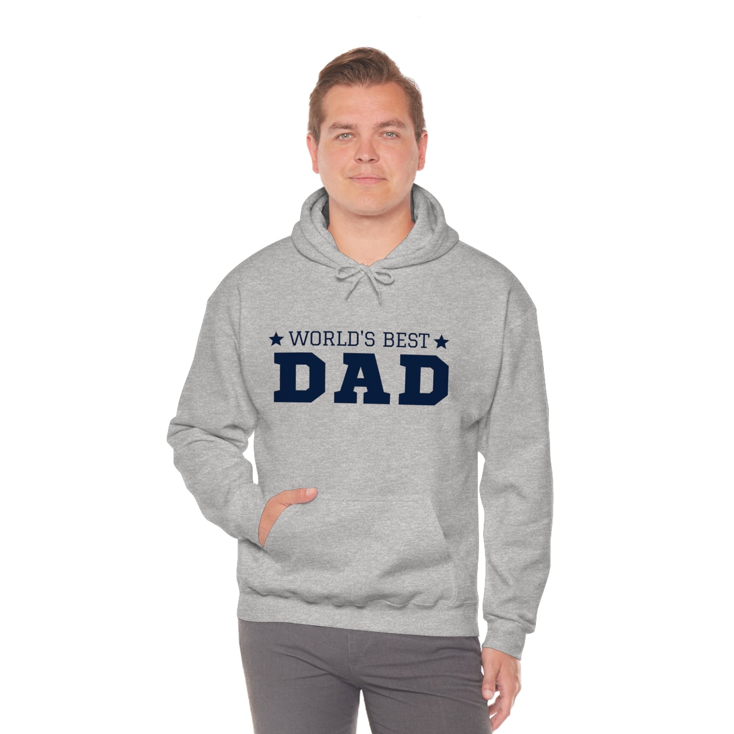 World's Best Dad | Unisex Heavy Blend™ Hooded Sweatshirt