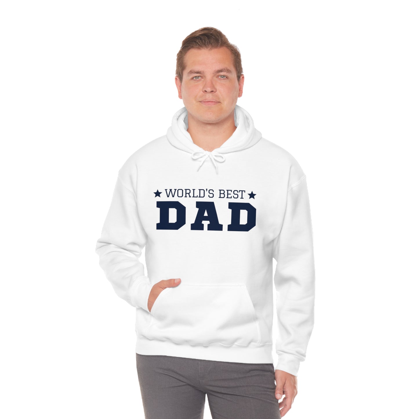 World's Best Dad | Unisex Heavy Blend™ Hooded Sweatshirt