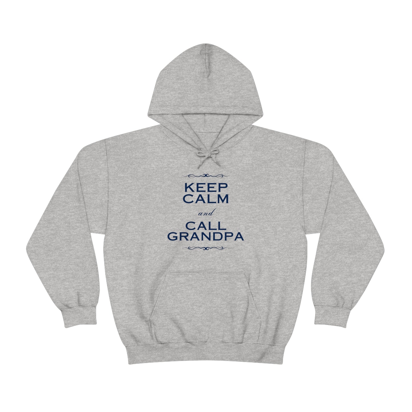 Keep Calm & Call Grandpa | Unisex Heavy Blend™ Hooded Sweatshirt