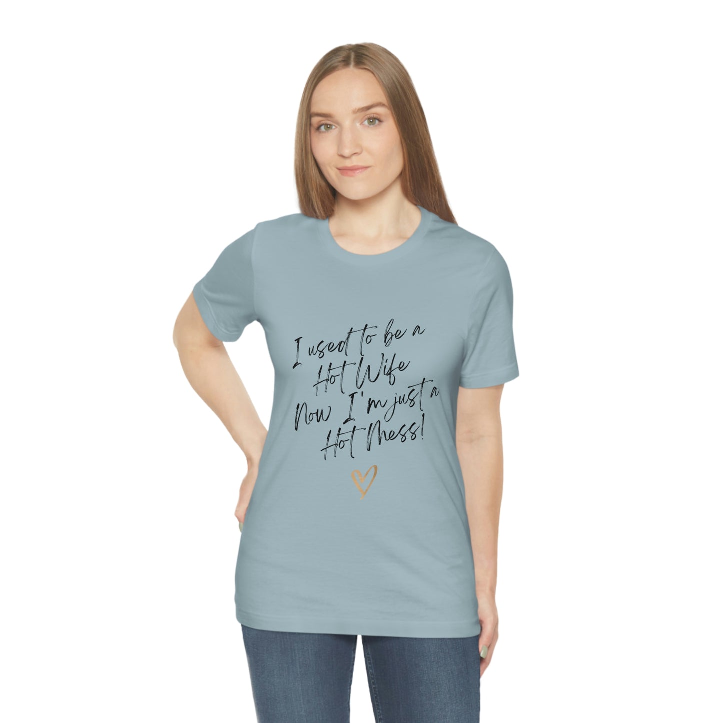 Hot Mess Jersey Short Sleeve Tee