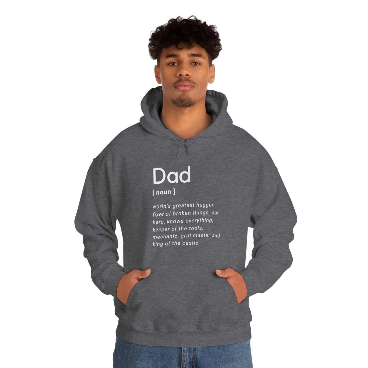 Dad Definition | Unisex Heavy Blend™ Hooded Sweatshirt